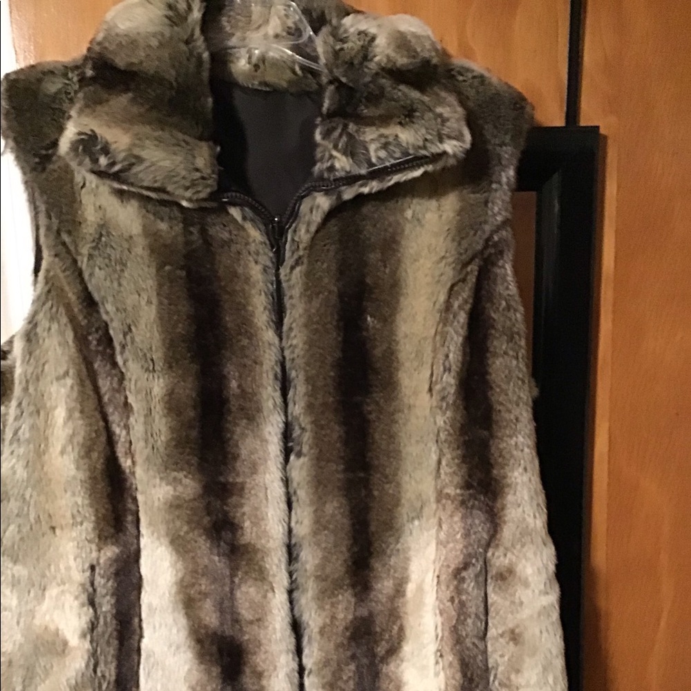 Reversible Fur vest